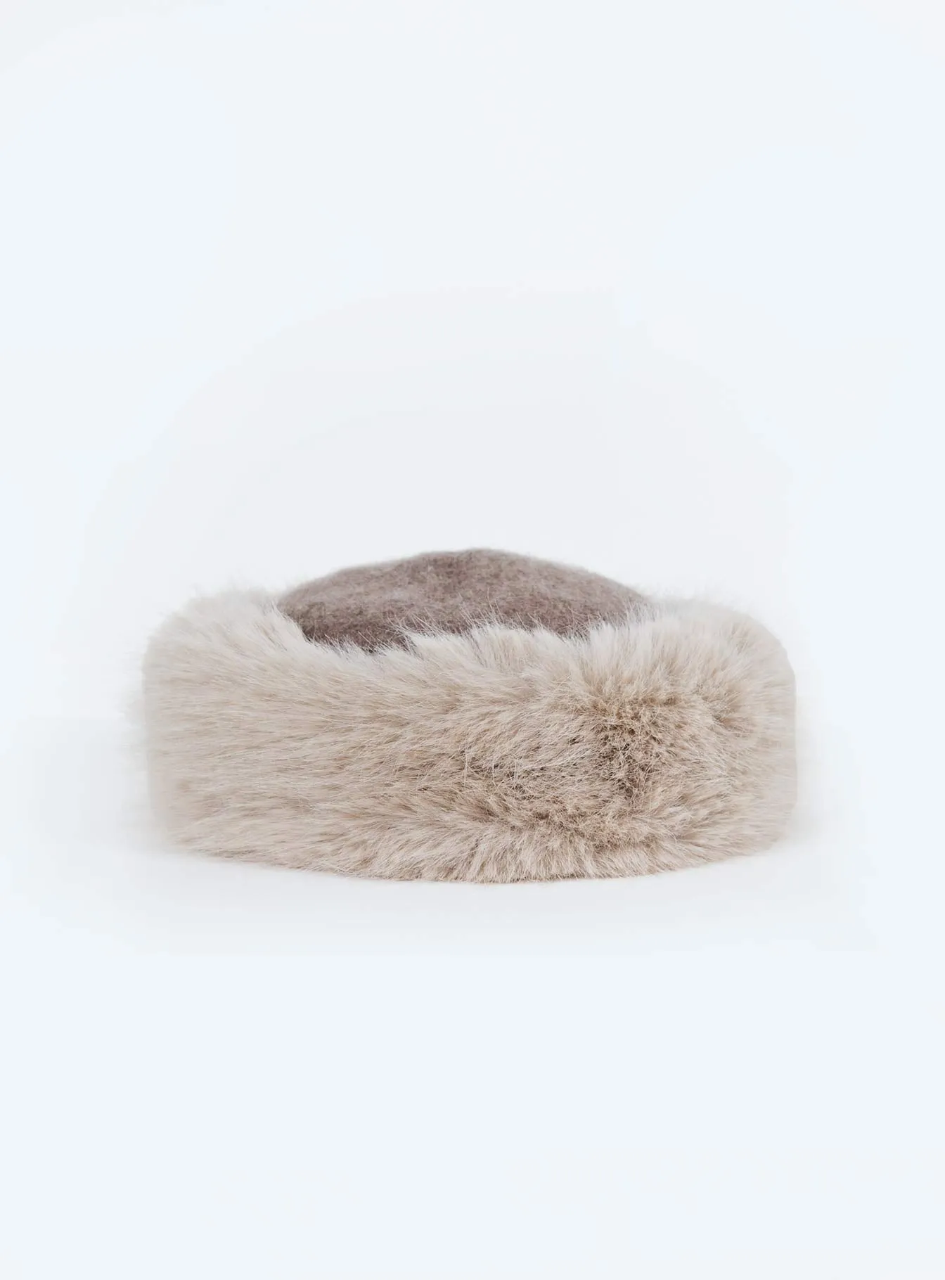 Cream Franci Faux Fur Hat