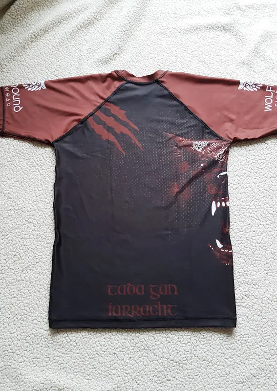 Cú Ranked Short Sleeve BJJ Rashguard