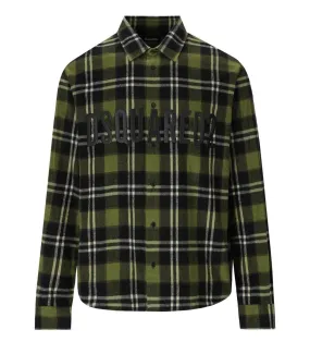 D Squared2 Green Tartan Shirt