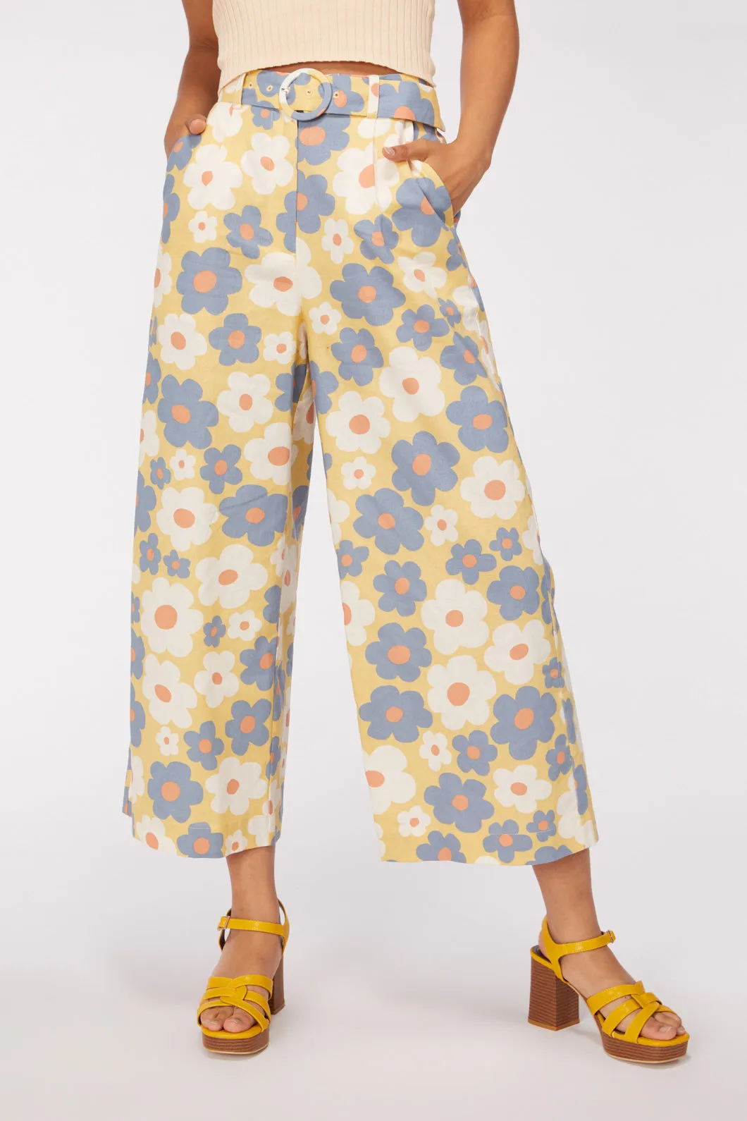 Daisy Culottes - stylish floral culottes for women