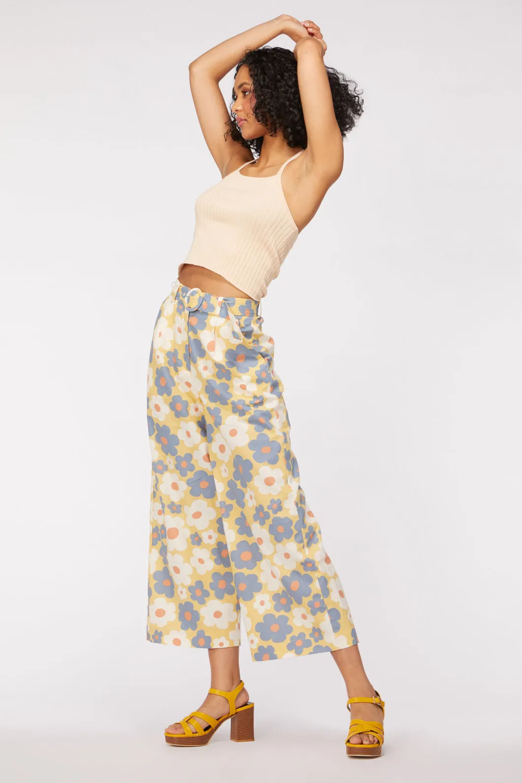 Daisy Culottes - stylish floral culottes for women