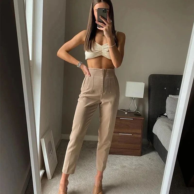 Democra High Waisted Trousers