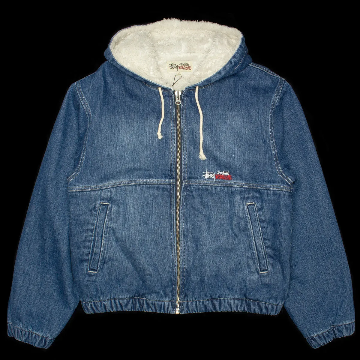 Denim Sherpa Work Jacket