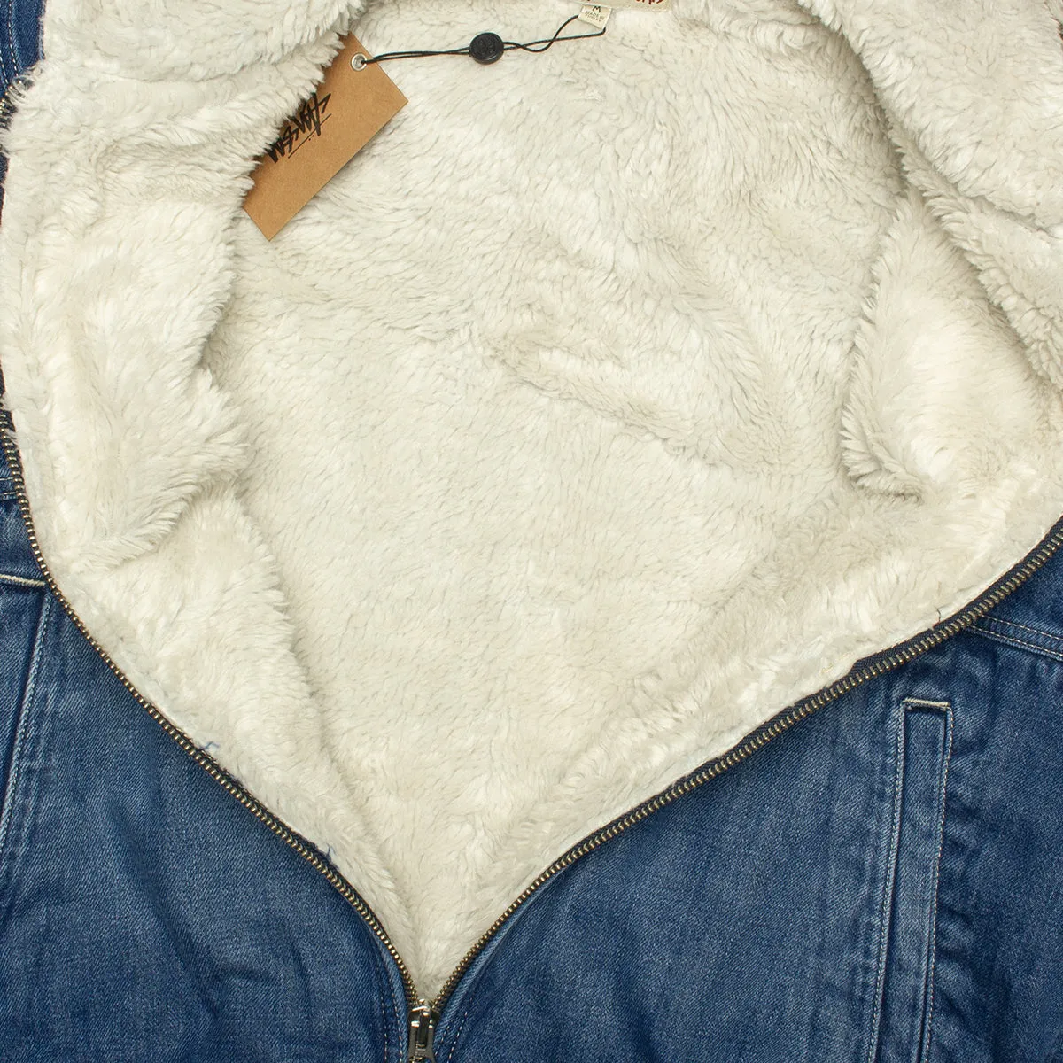 Denim Sherpa Work Jacket