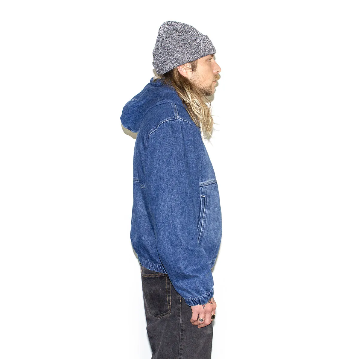 Denim Sherpa Work Jacket