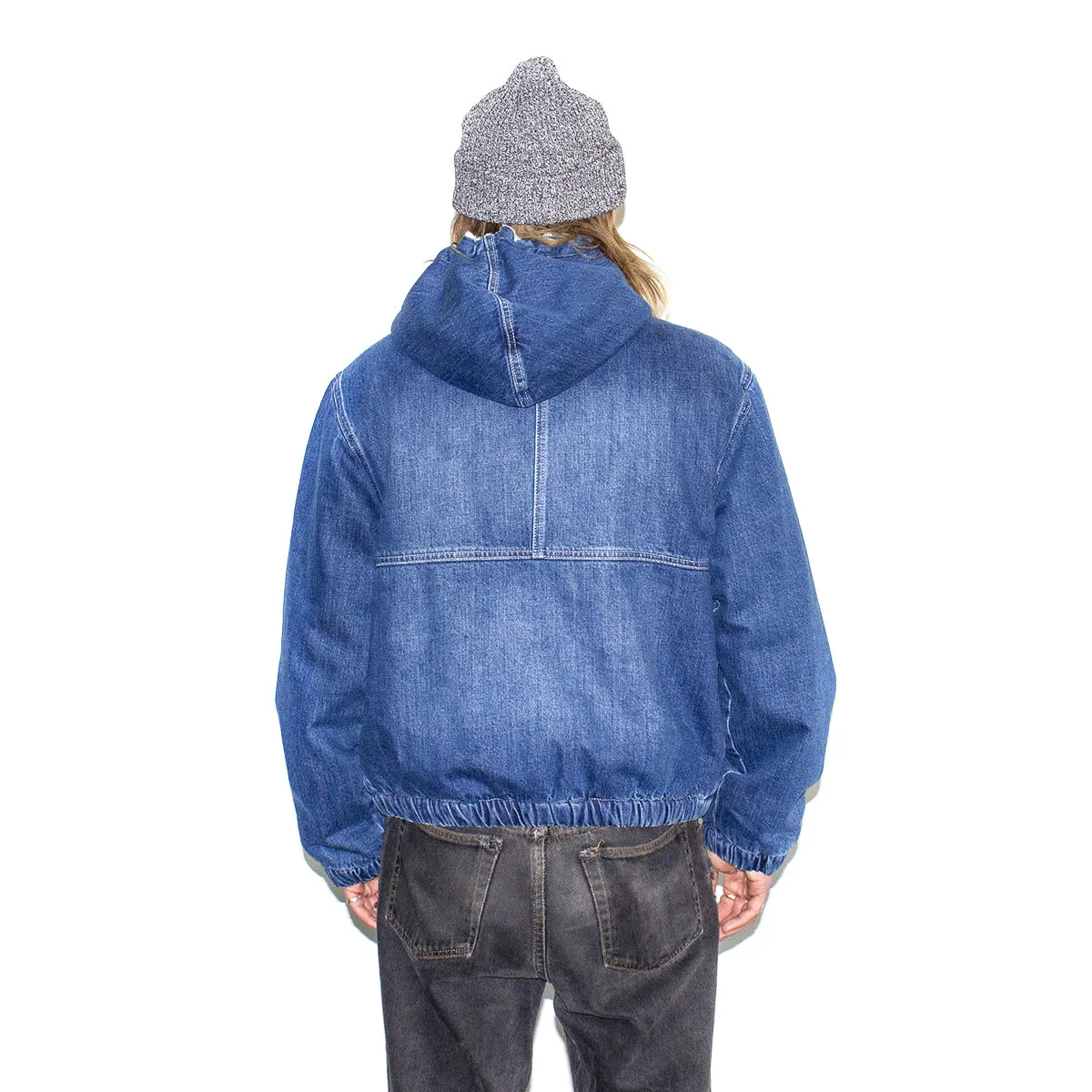 Denim Sherpa Work Jacket