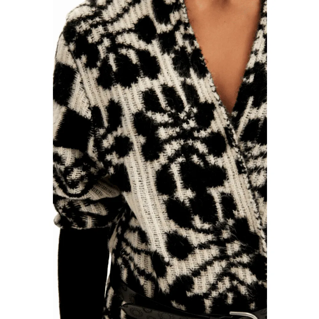 Desigual M. Christian Lacroix Long Oversized Cardigan