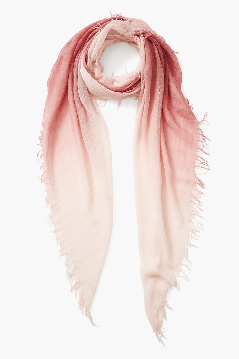 Dusty Rose Cashmere Silk Scarf