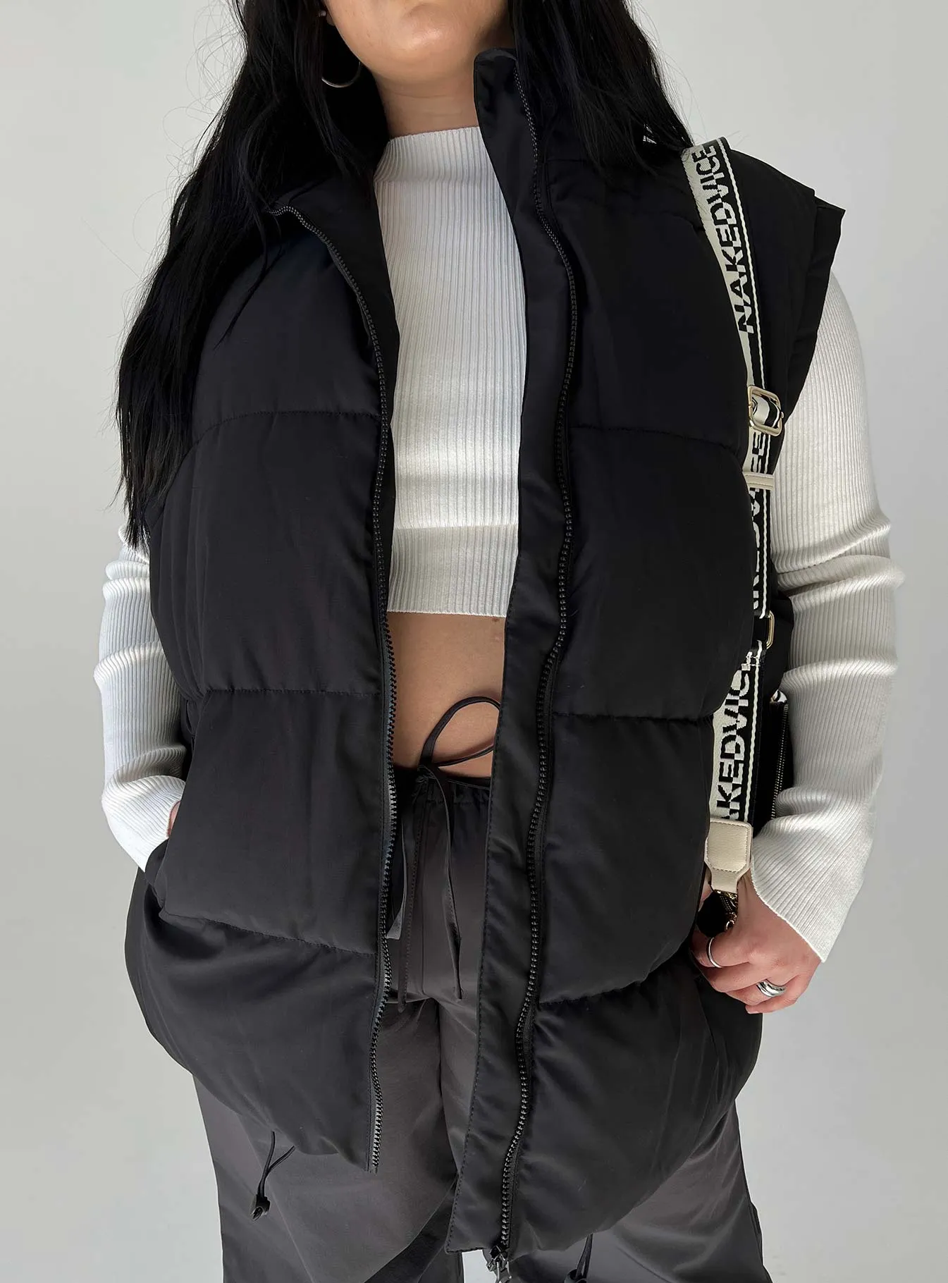 Edison Black Puffer Vest - Google SEO Result