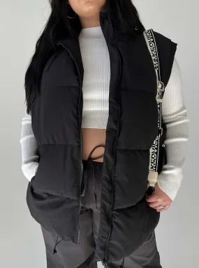 Edison Black Puffer Vest - Google SEO Result