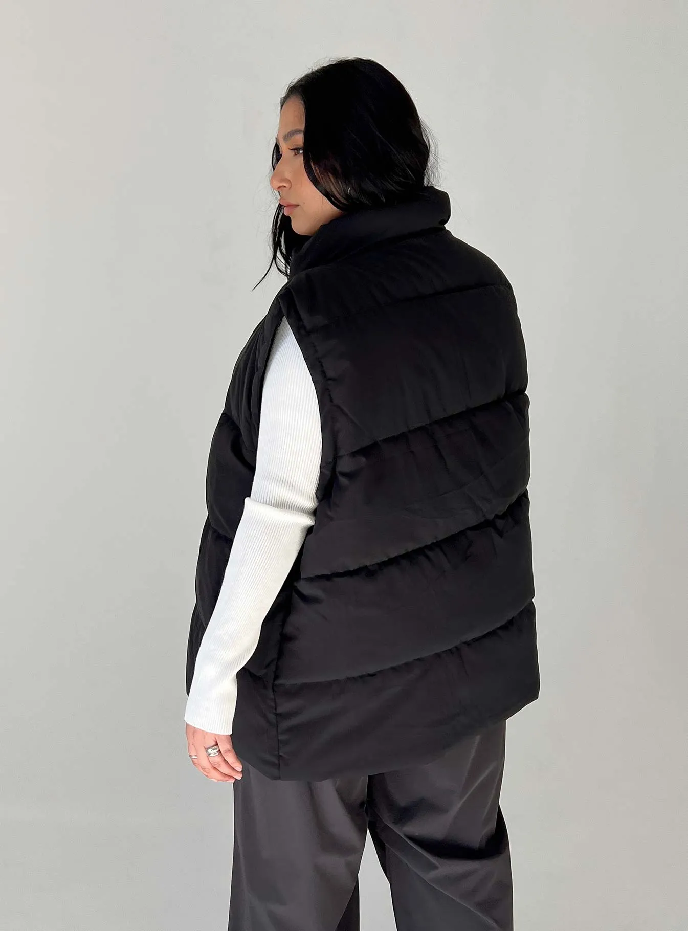 Edison Black Puffer Vest - Google SEO Result