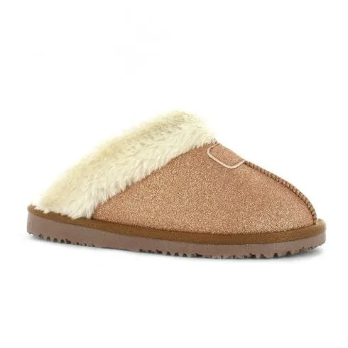 Ella Sparkle Rose Memory Foam Slipper