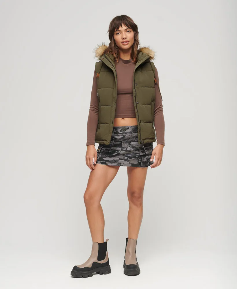 Everest Puffer Gilet Olive