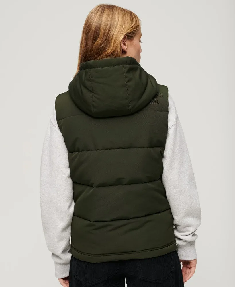 Everest Puffer Vest - Abyss Khaki