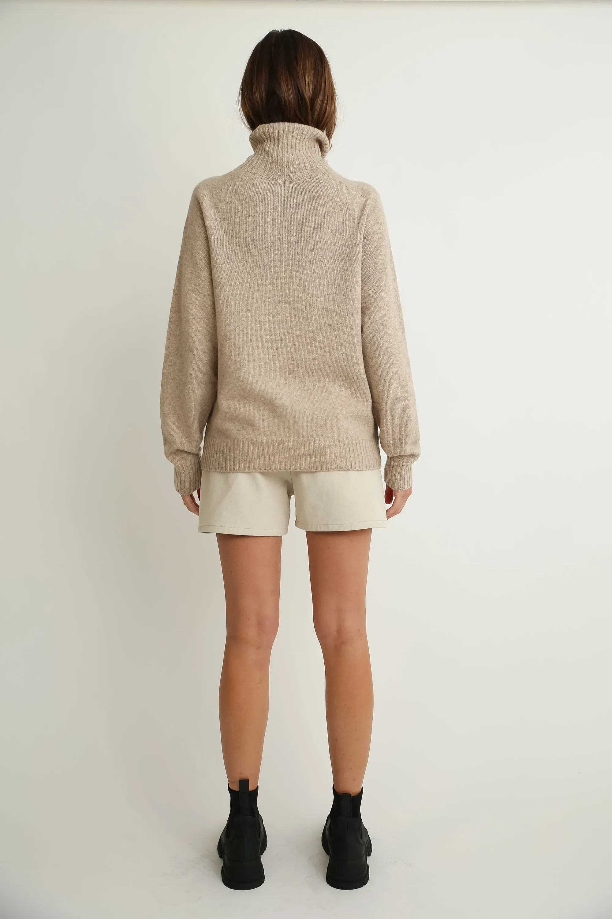 Extra Large Wool Turtleneck