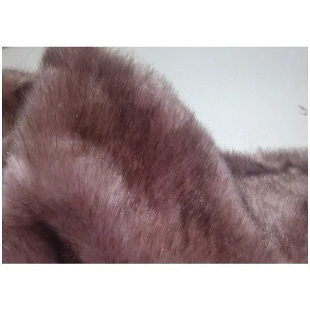 Faux fur fabric for fox-like products