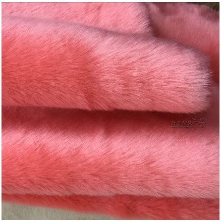 Faux fur rabbit material