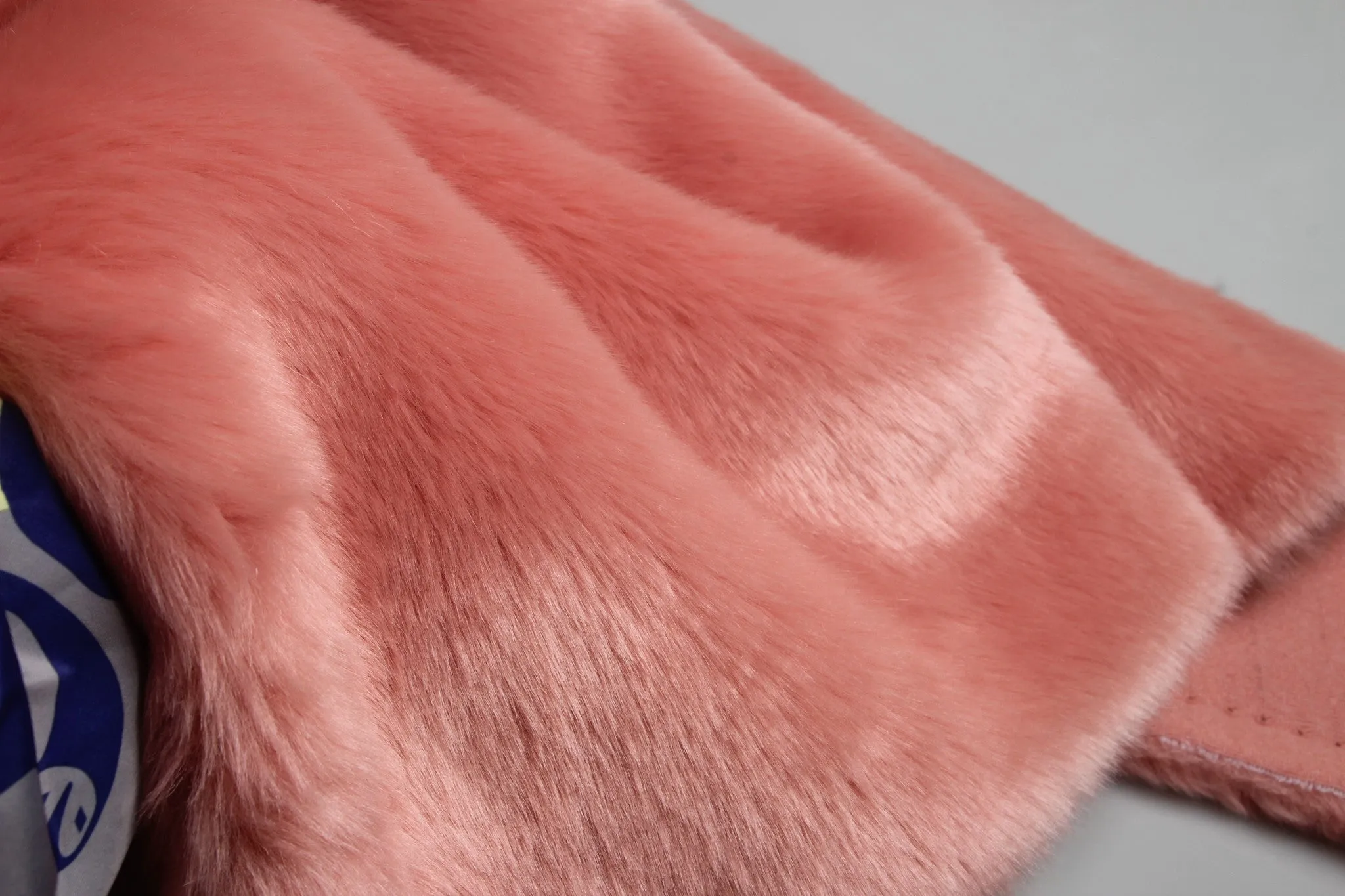 Faux fur rabbit material