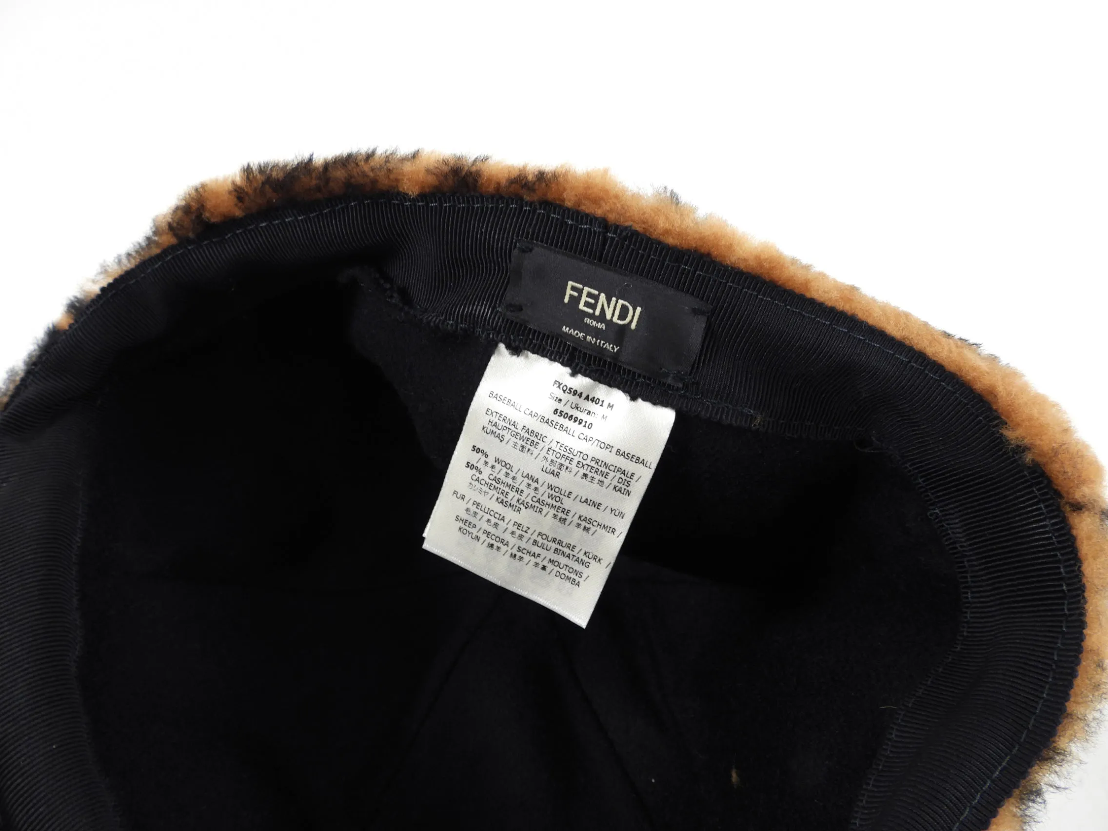 Fendi Shearling Zucca Logo Hat - Top Search Result: Fendi Shearling Zucca Logo Hat for Sale