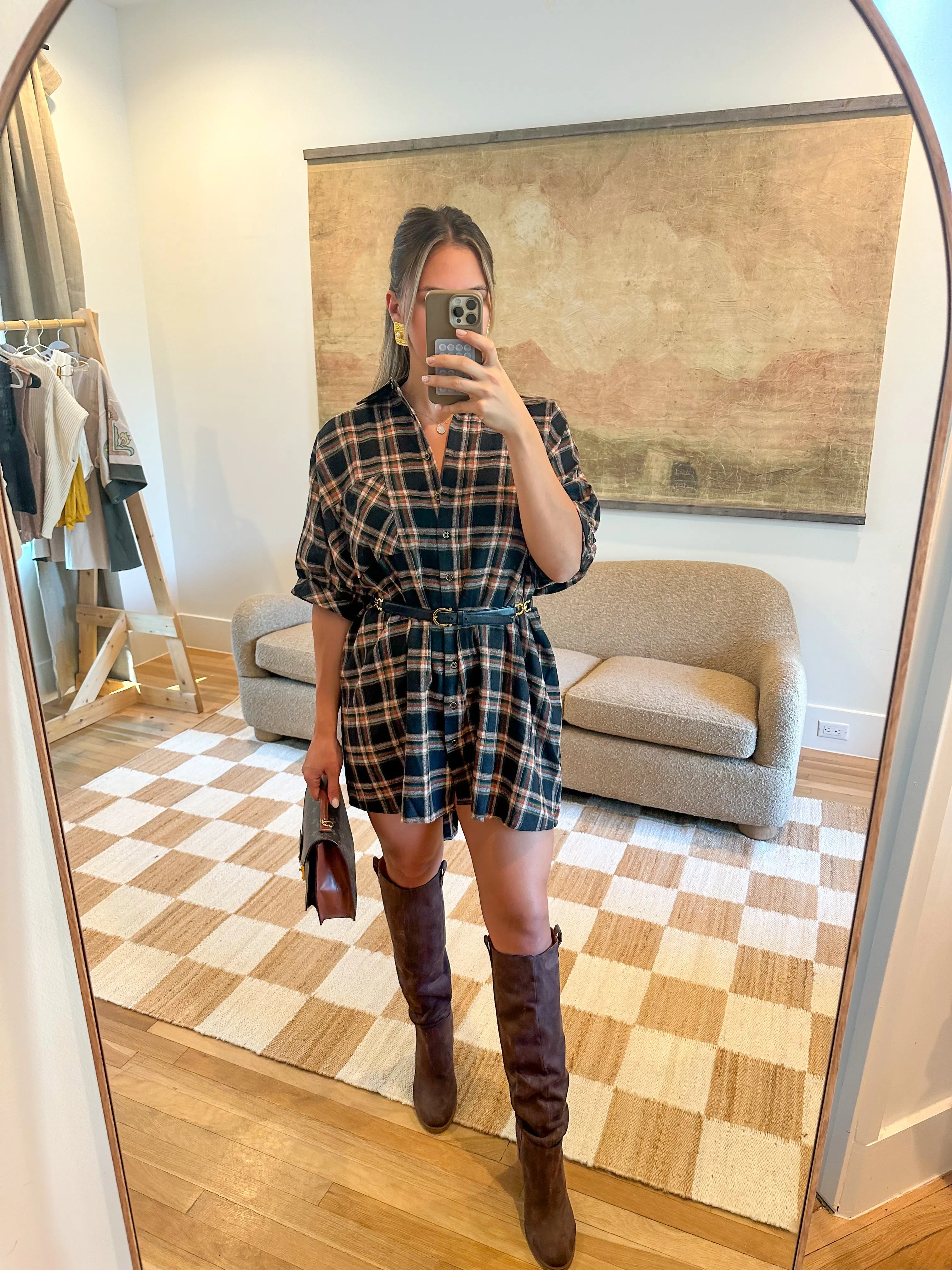 Flannel Dress