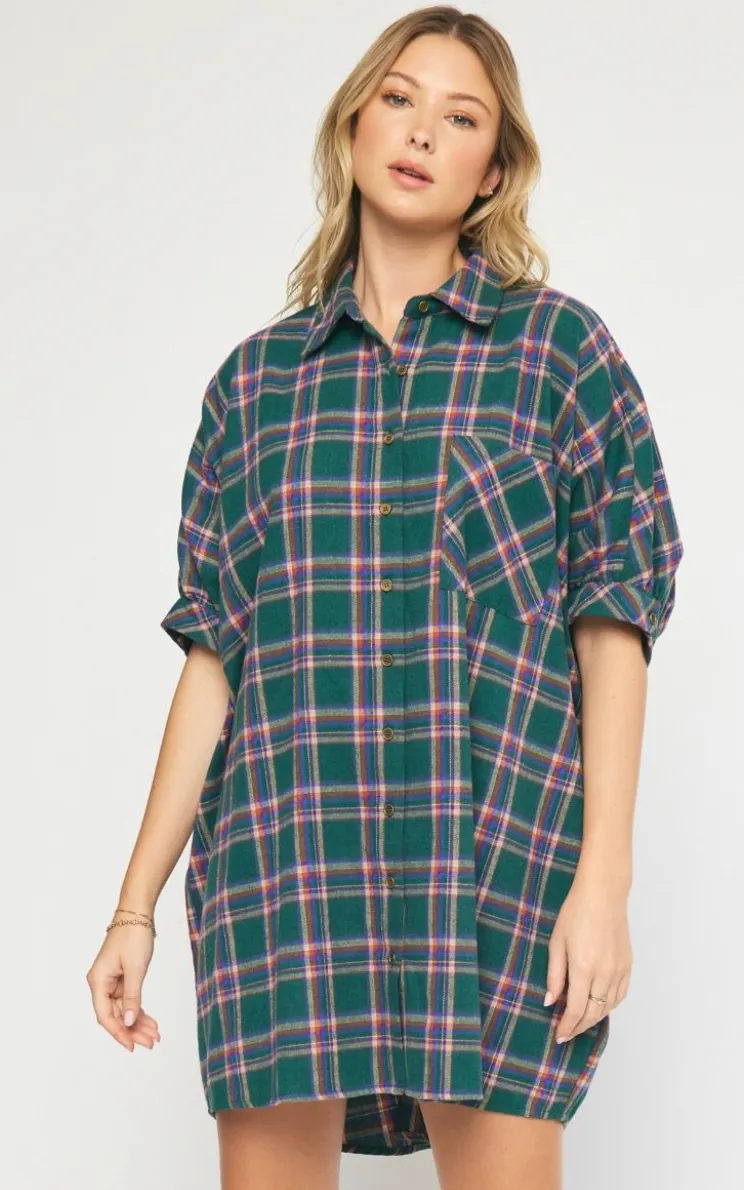 Flannel Dress