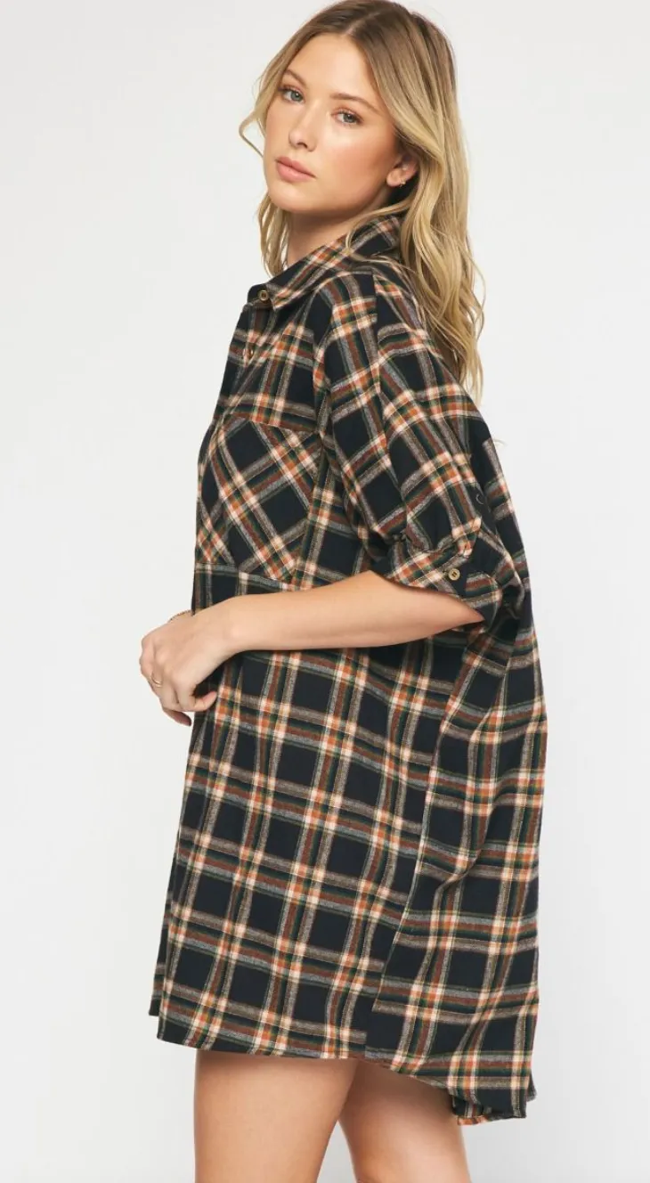 Flannel Dress