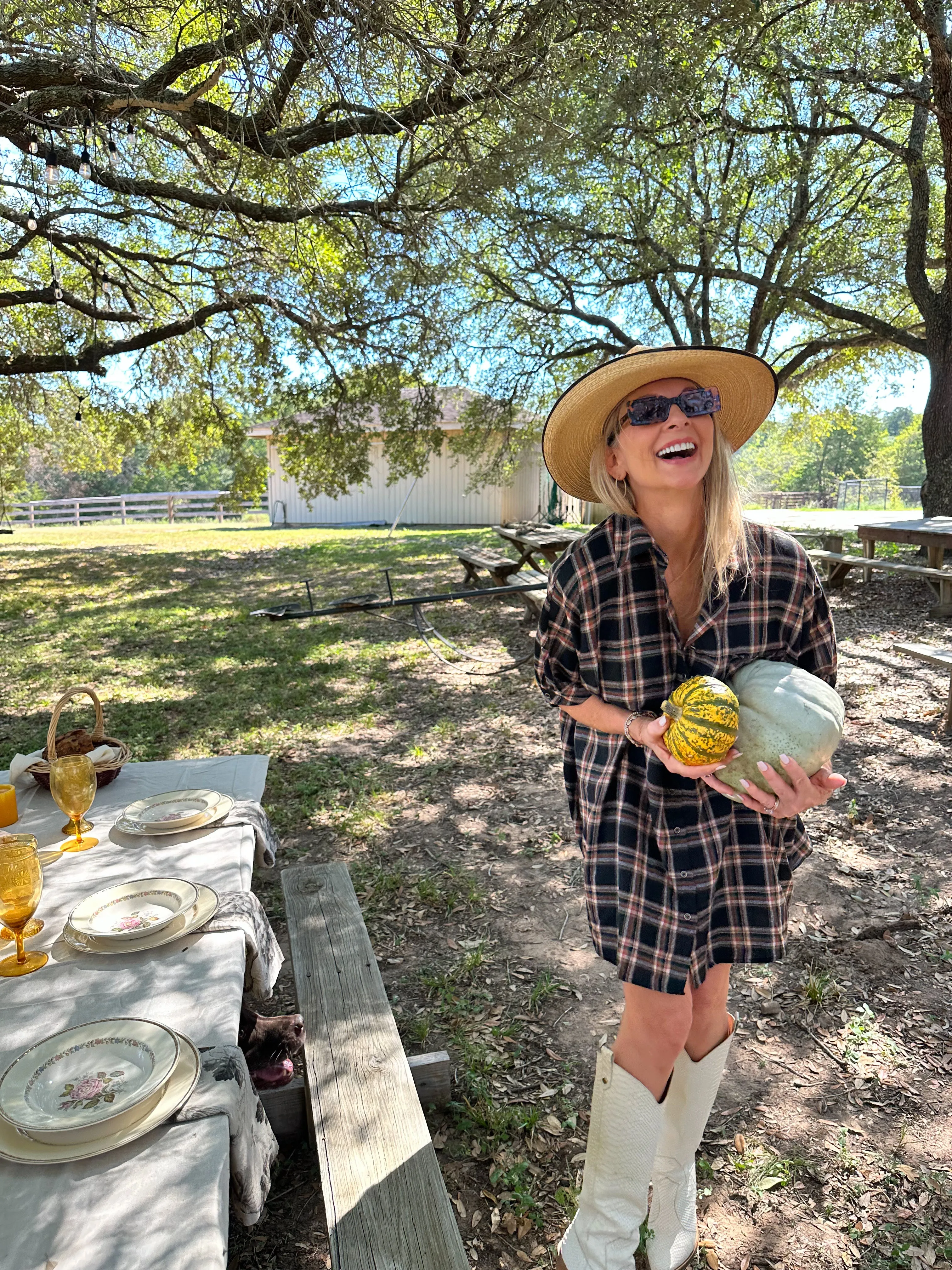 Flannel Dress