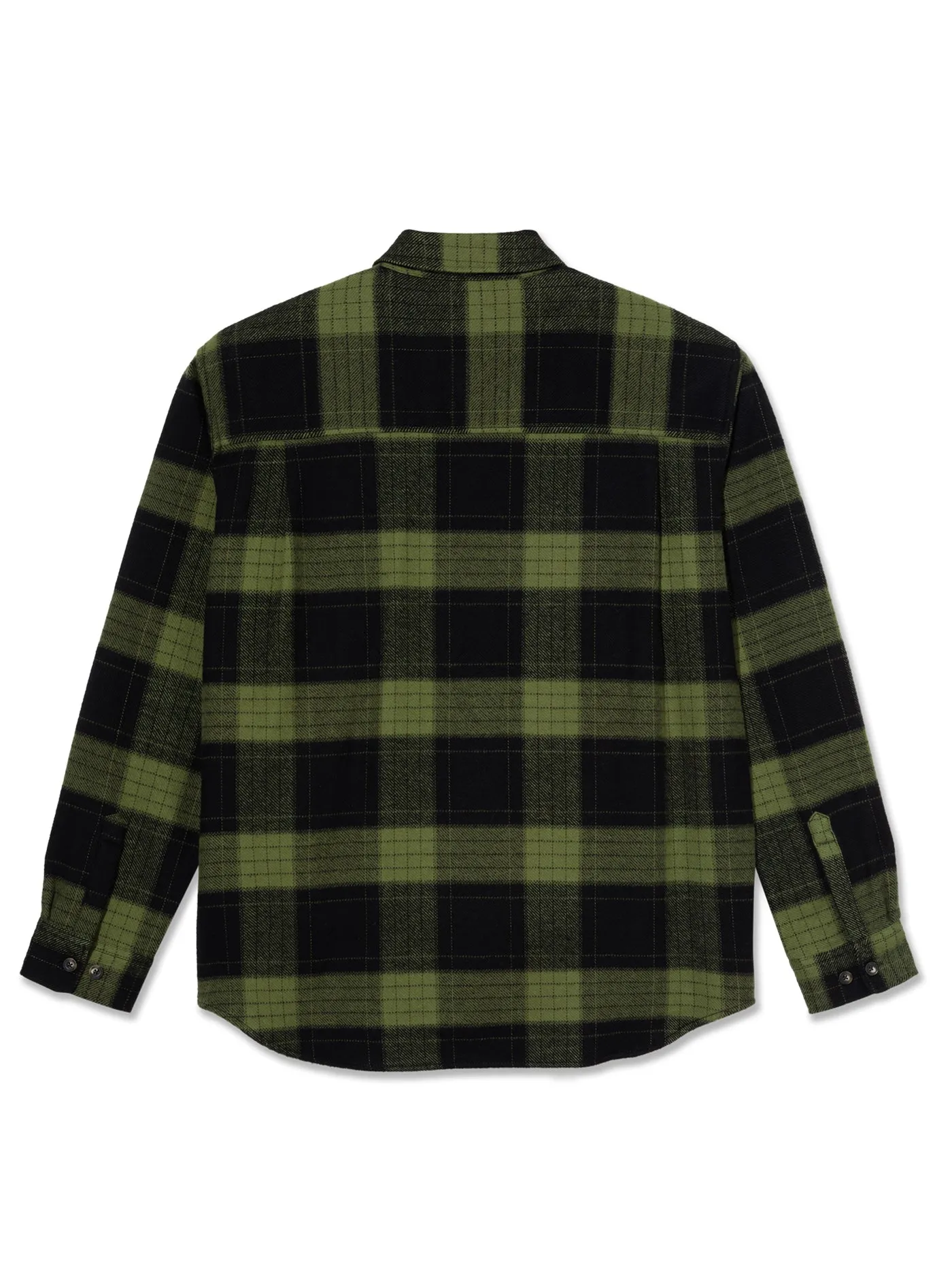 Flannel Long Sleeve Shirt - Mike Buttondown