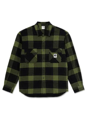 Flannel Long Sleeve Shirt - Mike Buttondown