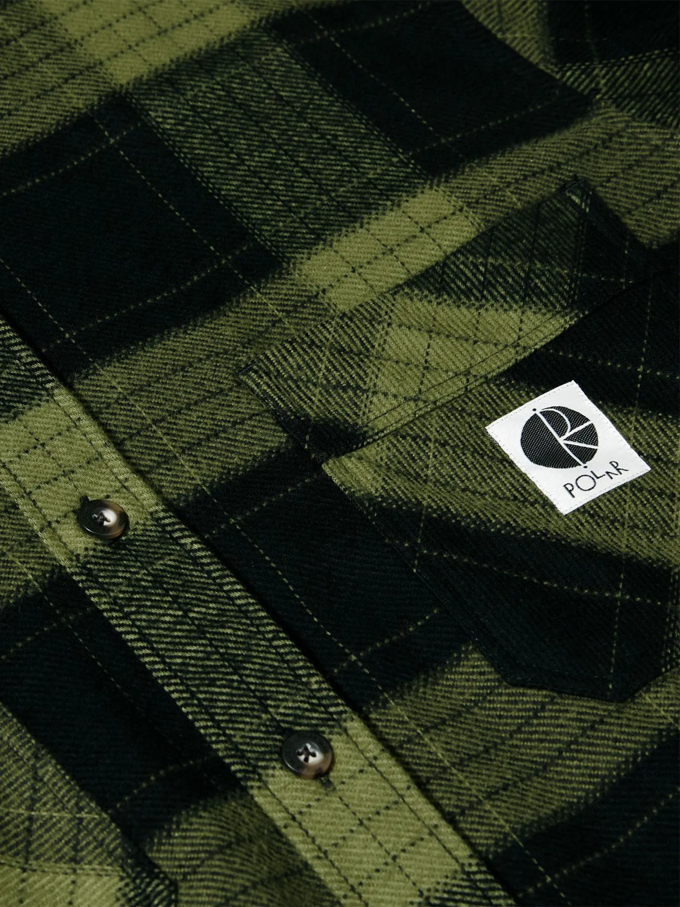 Flannel Long Sleeve Shirt - Mike Buttondown