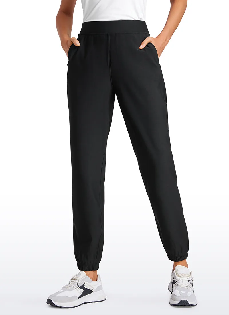 Fleece Lined High Waist Joggers 28