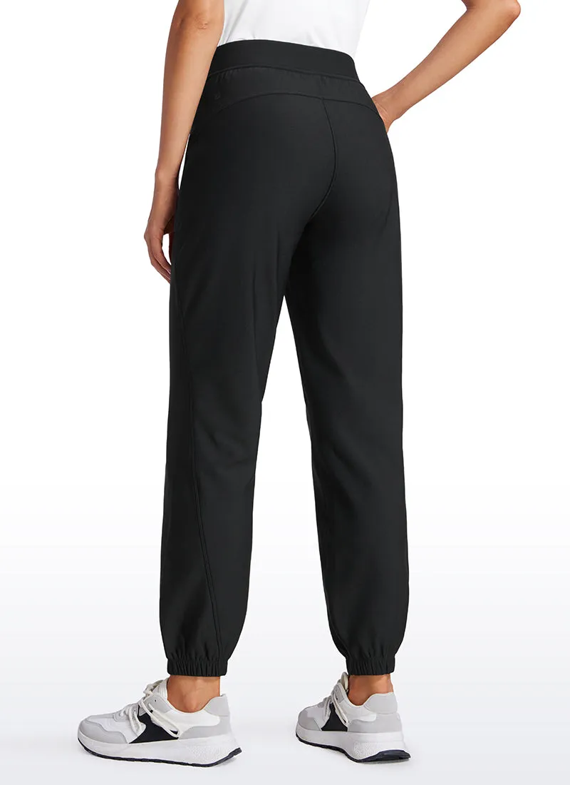 Fleece Lined High Waist Joggers 28