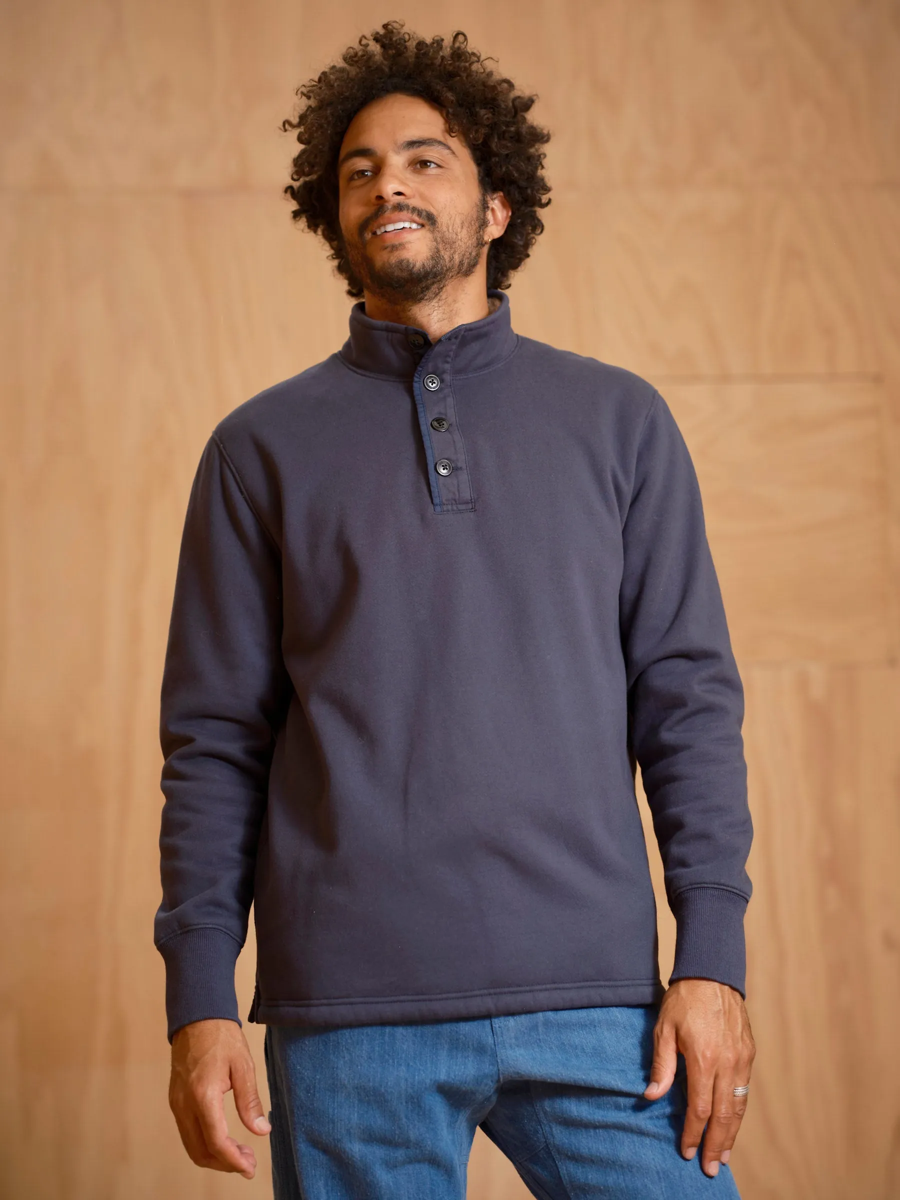 Fleece Lined Pullover -> Warm Fleece Pullover Sweatshirt