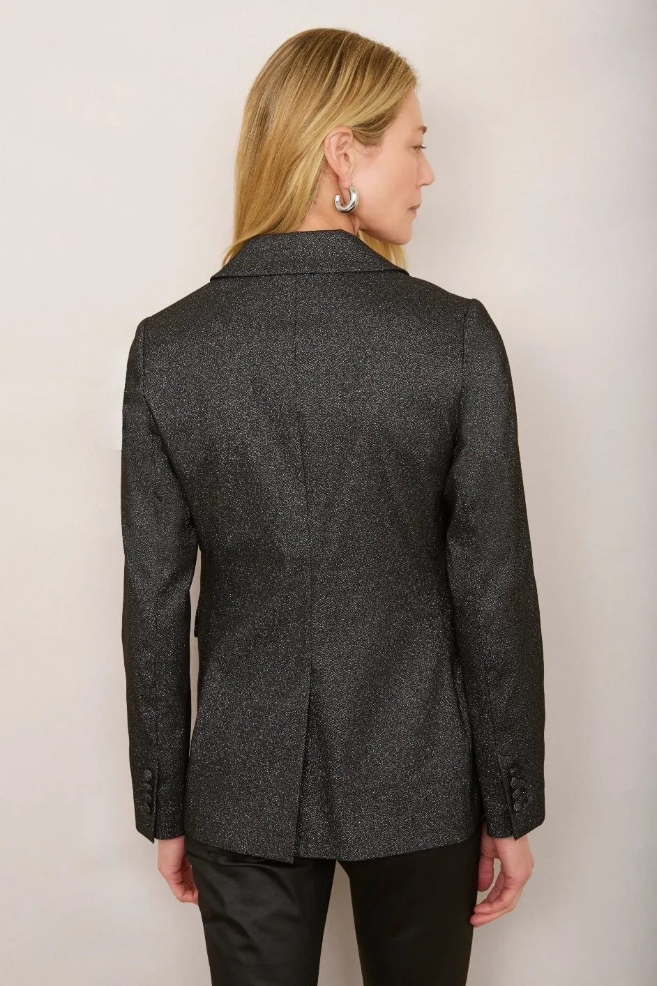 Florence Blazer - Black Sparkle