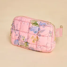 Flower Print Waist Bag