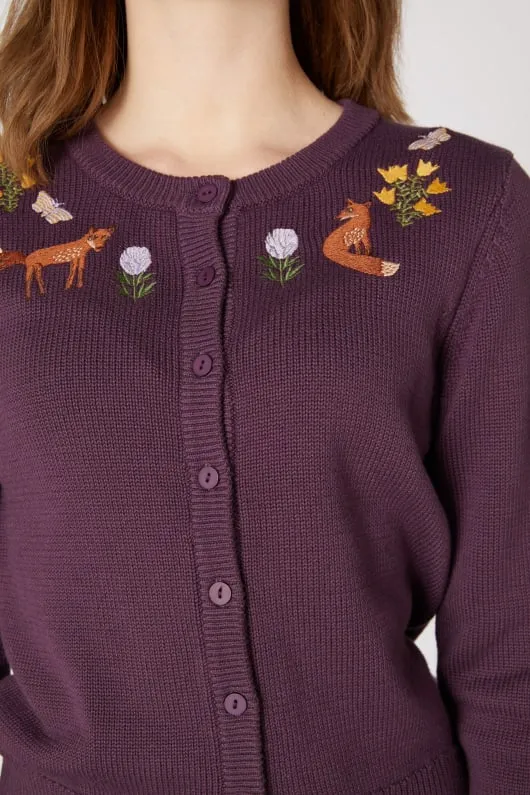 Foxy Garden Cardigan - Shop Now