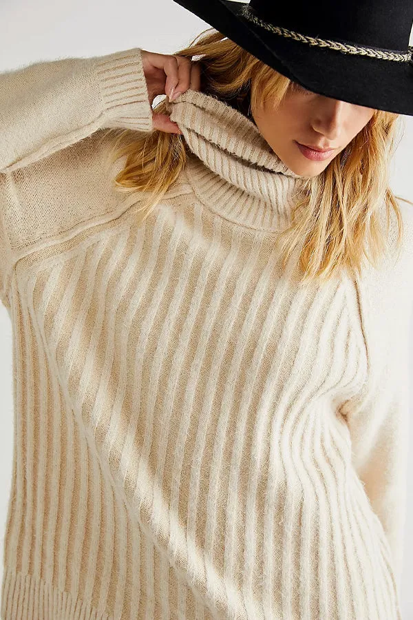 Free People Big City Turtleneck - Product Description