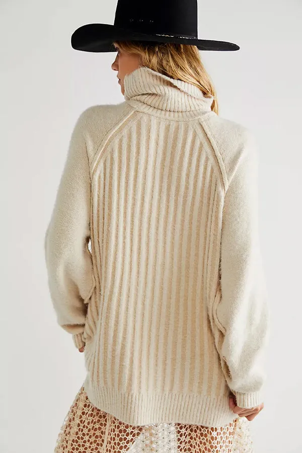 Free People Big City Turtleneck - Product Description