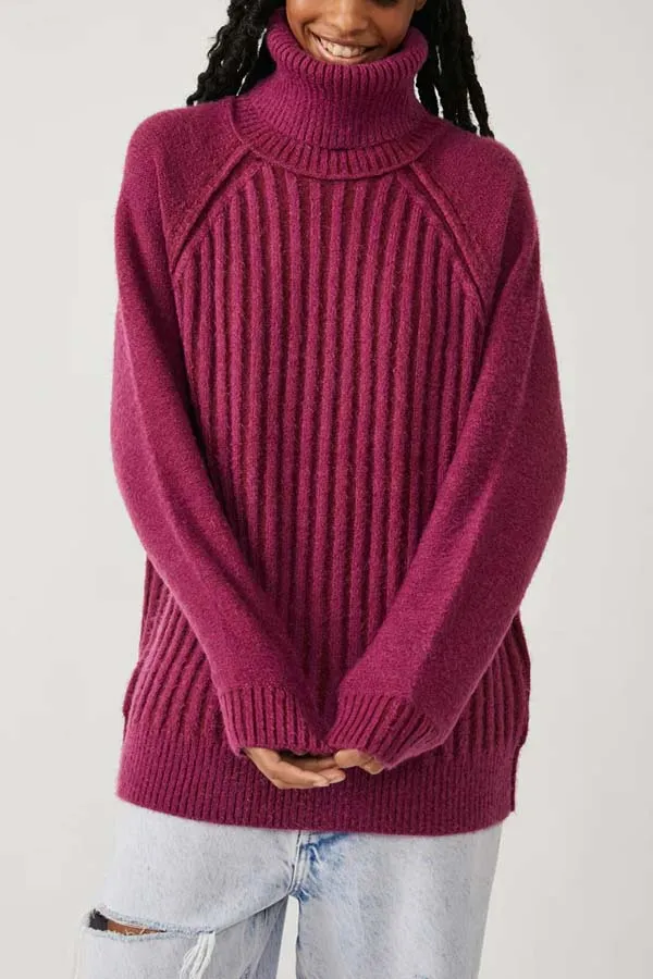 Free People Big City Turtleneck - Product Description