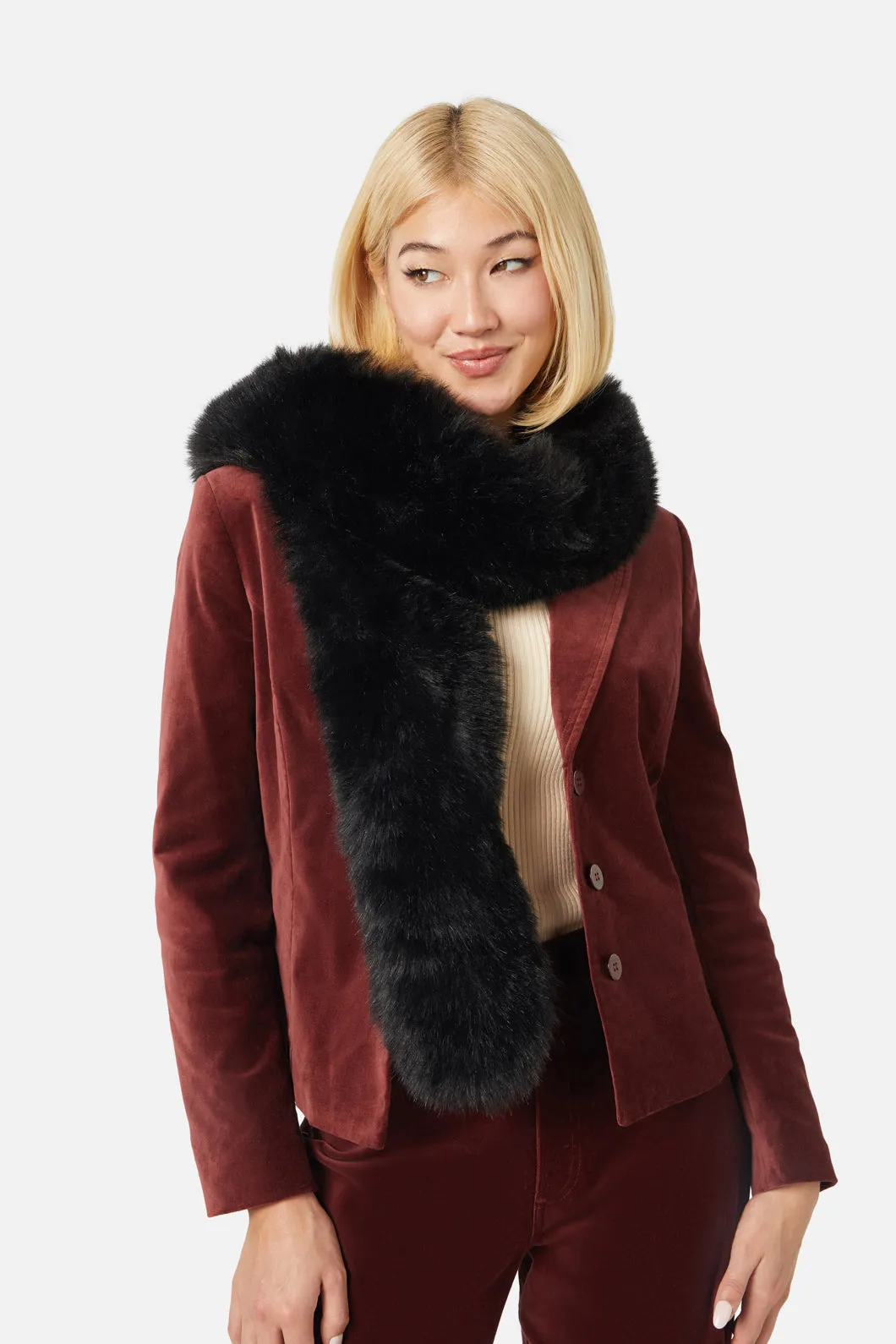 Fur-like Scarf