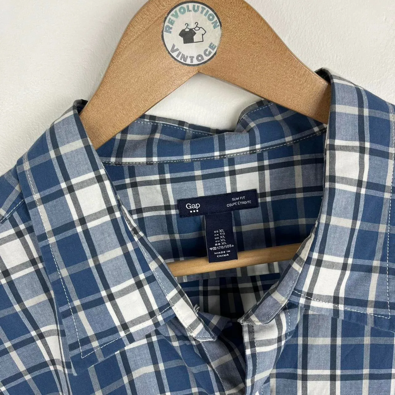 GAP Flannel Shirt in XL size - Vintage Style - Limited Stock Available