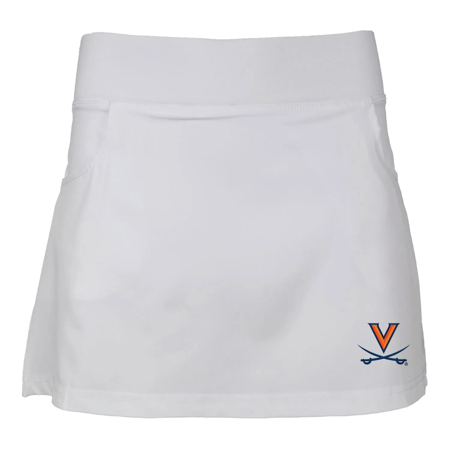 Garb Virginia Cavaliers Girls Youth White Sara Skort