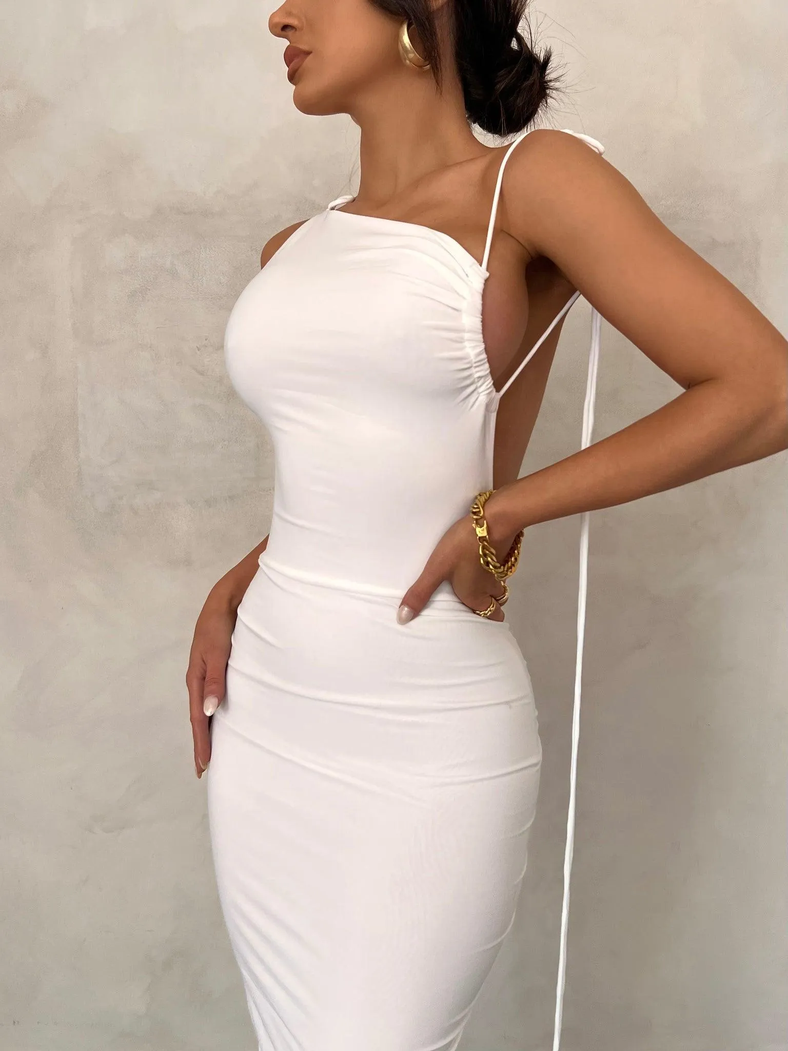 Gia Gown - White