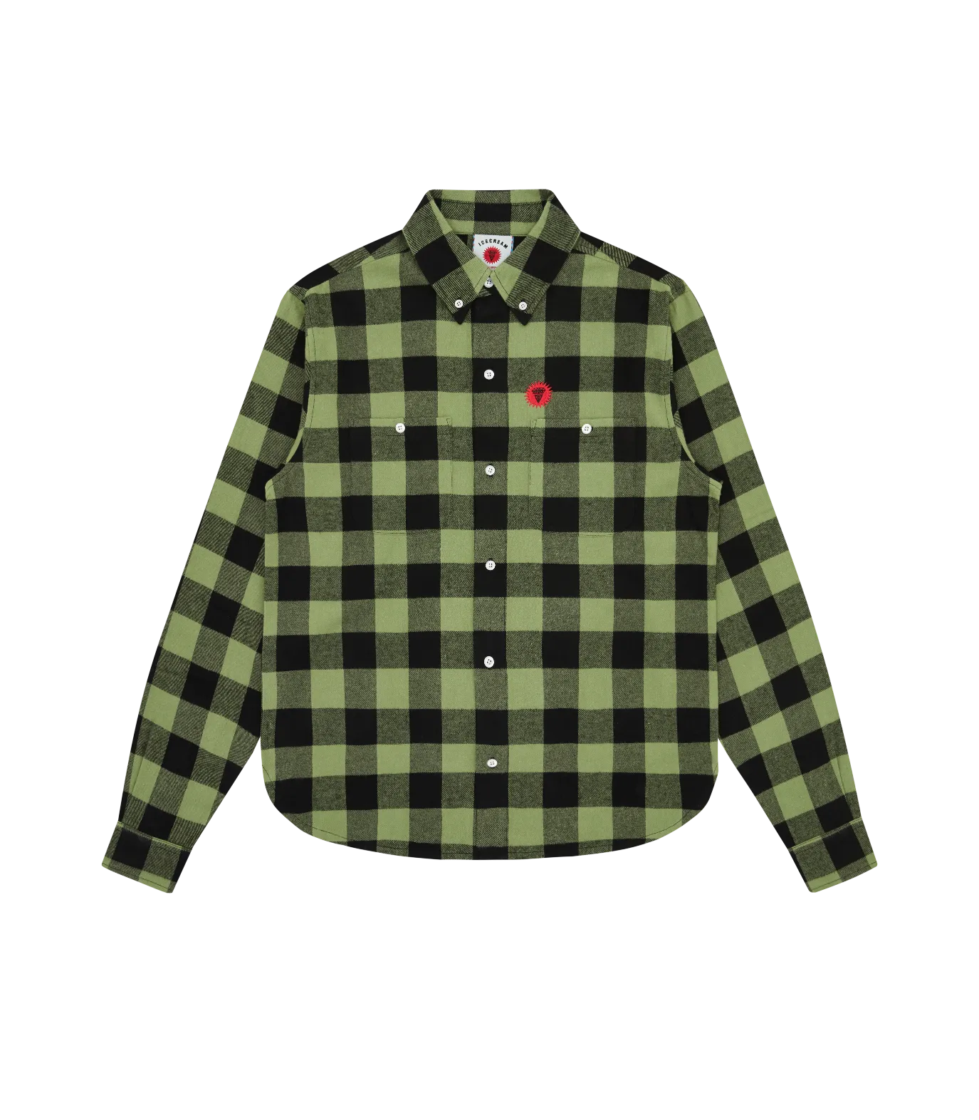 Green Flannel Shirt - Check (Google SEO result)