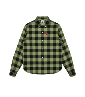 Green Flannel Shirt - Check (Google SEO result)