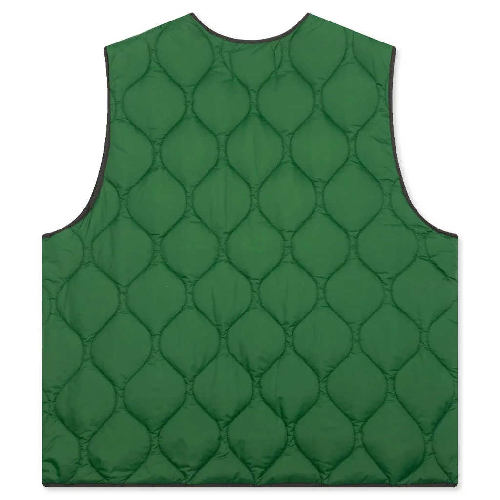 Green Quilted Vest