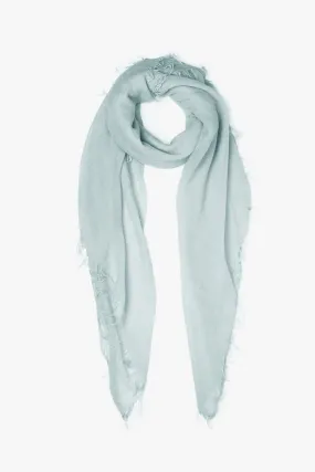 Grey Cashmere Silk Scarf - Iceberg Style