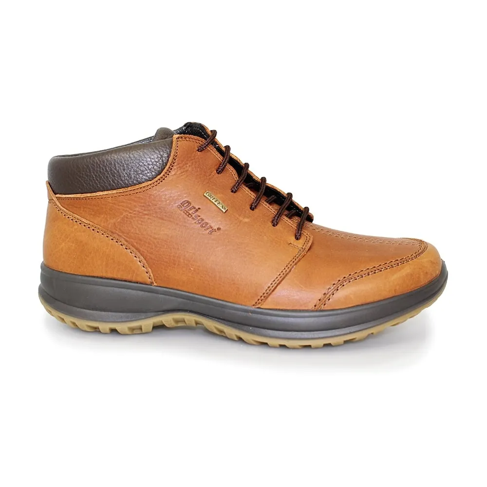 Grisport Lomond Tan Boots - Leather Walking Boot - Water Resistant - Comfort.