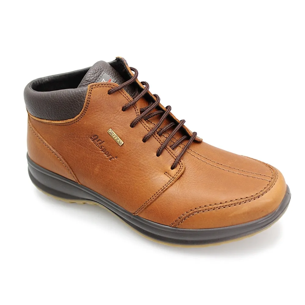 Grisport Lomond Tan Boots - Leather Walking Boot - Water Resistant - Comfort.