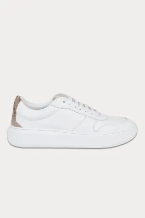 Herno Monogram Logolu Deri Sneaker Ayakkab